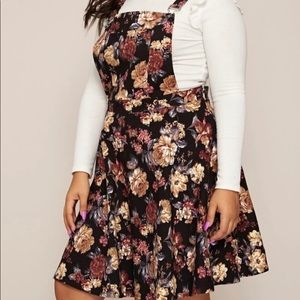 Floral Overall Dress